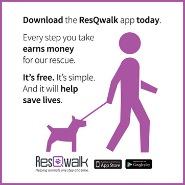 ResQWalk App Supports BBMHR with Your Walks!